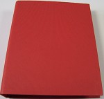 A4 ringband
4-rings
rood